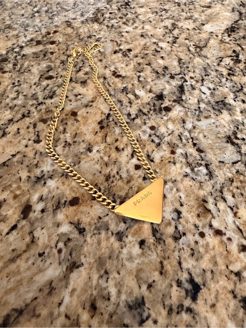 Gold Logo Necklace